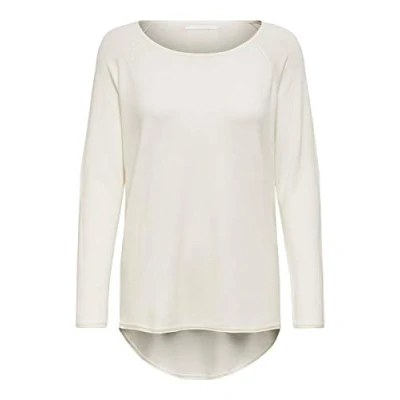Afbeelding van ONLY Dames Onlmila Lacy L/S Long Pullover Knt Noos, cloud dancer, 3XL, 3XL