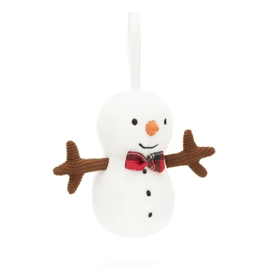Afbeelding van Jellycat Sneeuwpop Festive Folly 9 cm