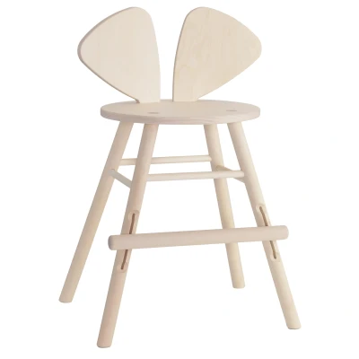 Afbeelding van Nofred Mouse Tall kinderstoel berken