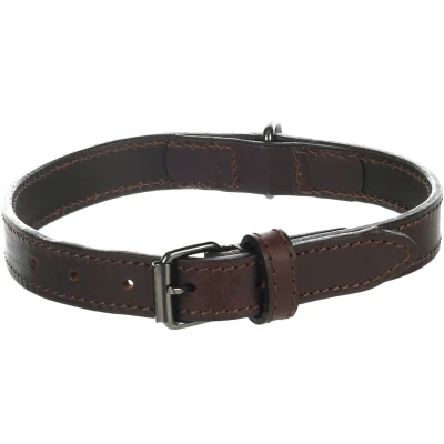 Afbeelding van Flamingo Denver Gewoon Halsband Honden Bruin M 36 44cm 20mm 1st 174542