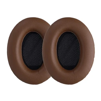 Afbeelding van kwmobile 2x oorkussens geschikt voor Bose Quietcomfort Earpads koptelefoon in donkerbruin