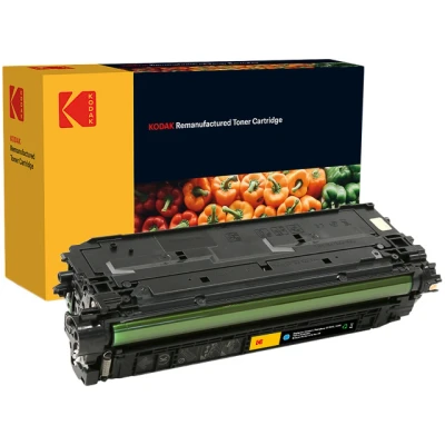 Afbeelding van 185H136137 KODAK HP CF361X CLJ cartridge cyaan rebuilt 9500pagina&#039;s