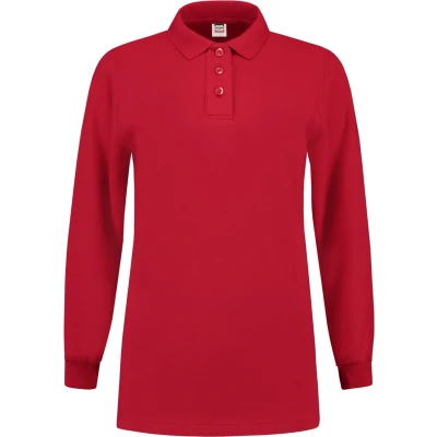 Afbeelding van Tricorp 301007 Polosweater Dames Rood 5XL