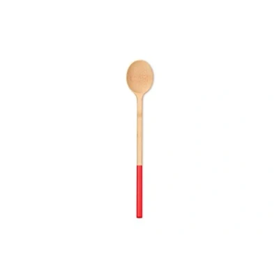 Afbeelding van Opscheplepel Pebbly Large Red 38 cm