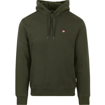 Afbeelding van Napapijri Balis Hood Hoodie Donkergroen Heren Maat XXL Regular fit