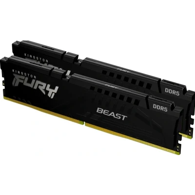 Afbeelding van Kingston Technology FURY Beast 32GB 6800MT/s DDR5 CL34 DIMM (Kit of 2) Black XMP