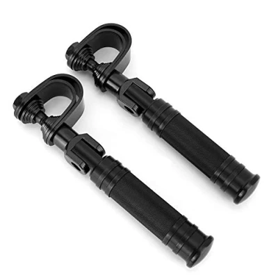 Afbeelding van KSTE Voetsteun voor motorfiets, universele peddel, CNC, opvouwbaar, voetsteun, pedaal, montageaccessoires beschermstang en achterbalk, 25 mm 32