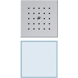 Afbeelding van Gira deurstation lds 1v wit aluminium aud 126065