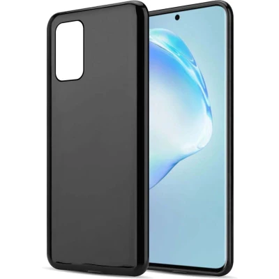 Afbeelding van Cadorabo Hoesje geschikt voor Samsung Galaxy S20 PLUS in ZWART Beschermhoes Cover gemaakt van TPU Silicone Case