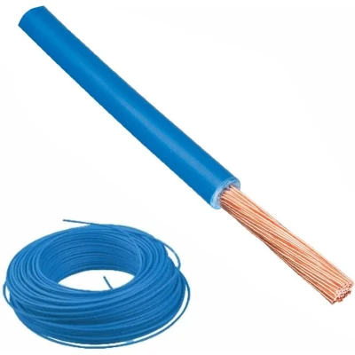 Afbeelding van Lapp Montagedraad H07V2 K 90 10mm² Blauw 100 mtr.