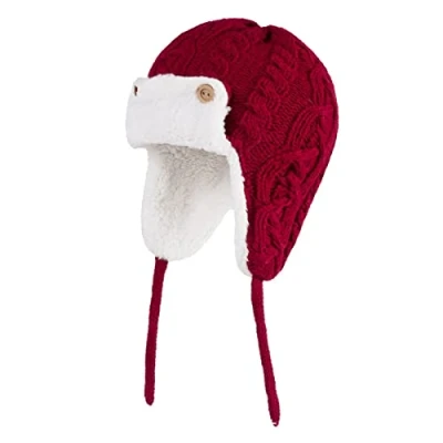 Afbeelding van Winter Pilot Aviator Warm Hat for Kids Toddlers Earflap Hats Outdoor Trapper Boys Girls