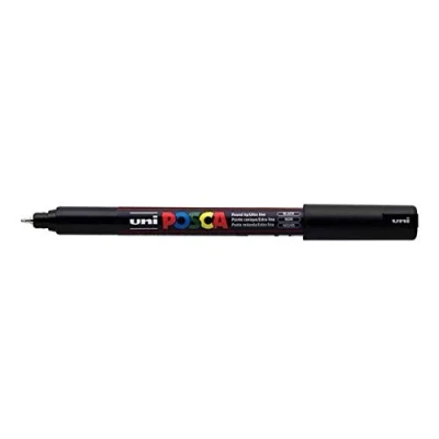 Afbeelding van Posca Balpunt PC 1MR 0,7 mm Ultradun Zwart
