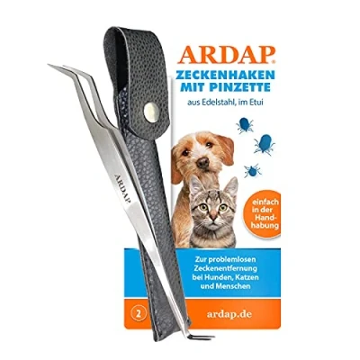 Afbeelding van Ardap Tekentang met Pincet Roestvrij Staal