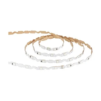 Afbeelding van EGLO Ledstrip, flexibele strip, met afstandsbediening, RGB kleurverandering, dimbaar, zelfklevend en in te korten, lichtband van kunststof wit, len