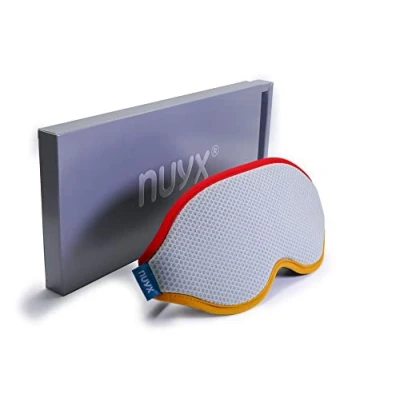 Afbeelding van NUYX® 3D slaapmasker, verduisterende slaapbril, super comfortabel oogmasker, blinddoek (maangrijs)