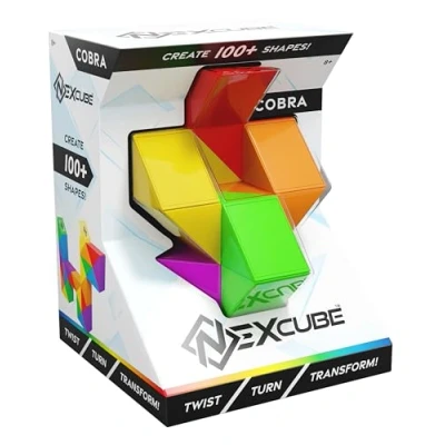Afbeelding van Nexcube Cobra Breinbreker Snake puzzel Maak meer dan 100 figuren!