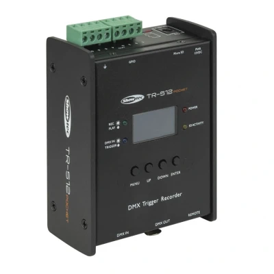 Afbeelding van Showtec TR 512 Pocket DMX Trigger/Recorder