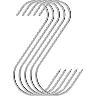 Afbeelding van Browin rookhaak RVS 14,5cm 5 stuks