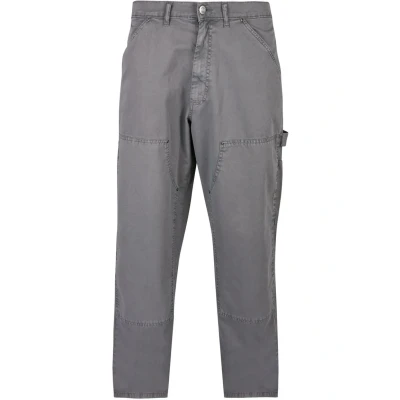 Afbeelding van Urban Classics Double KNEE Carpenter Broek, Heren, Maat: 36, Darkshadow