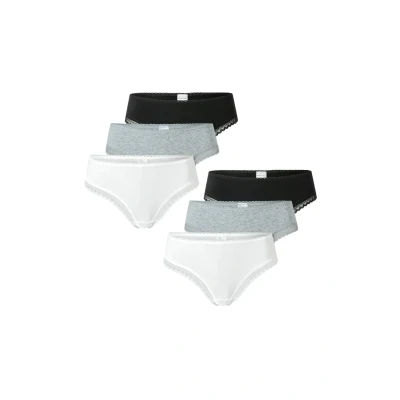 Afbeelding van Schiesser 6PACK Cheeky String String, Dames, Maat: 38, Classics