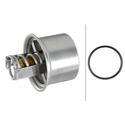 Afbeelding van HELLA 8MT 354 778 441 Thermostaat, koelvloeistof 82C Met pakkingen