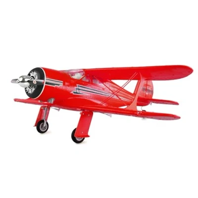 Afbeelding van RC vliegtuig 24143 AMXFlight Beech D17s Doppeldecker 3D/6G RTF rood