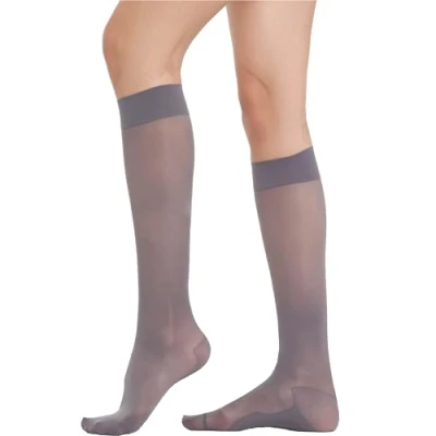Afbeelding van BEONTOP by Gambetti 70 denier kniekousen met gegradueerde compressie voor dames, 17 18 mmHg, Comfort Support Line, Light Nude, L