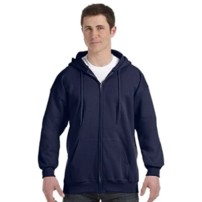Afbeelding van Hanes Sweatshirt met capuchon voor heren, Houtskool Hei, 3XL