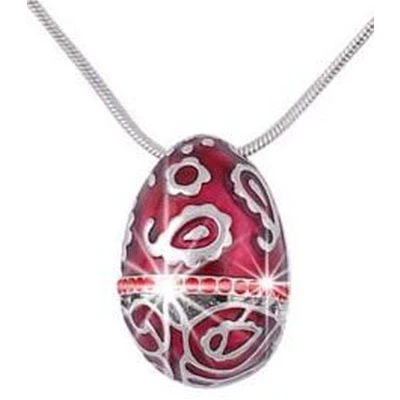 Afbeelding van Behave Ketting met hanger rood 40 cm
