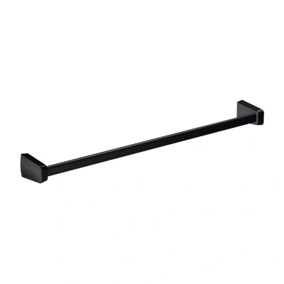 Afbeelding van Handdoekhouder Sapho Zen Black Hangend 77.8 cm Zwart