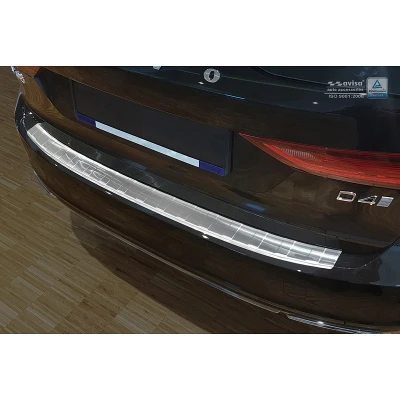 Afbeelding van Avisa RVS Achterbumperprotector passend voor Volvo V90 9/2016 &#039;Ribs&#039;