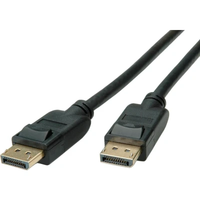 Afbeelding van ROLINE DisplayPort Kabel, DP v1.3/v1.4, M/M, zwart, 5 m