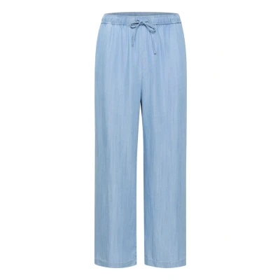 Afbeelding van Part Two Cibellspw PA Broek, Dames, Maat: 44, Medium blue denim