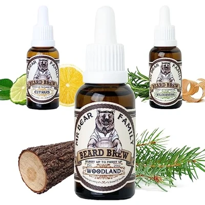Afbeelding van Mr Bear Family baardolie Beard Brew Woodland 30ml