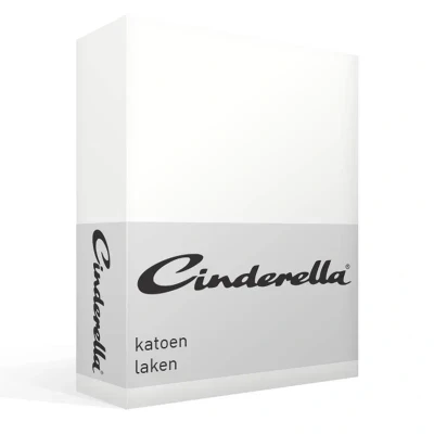 Afbeelding van Laken Cinderella Wit (Katoen) 240 x 260 cm (Lits jumeaux)