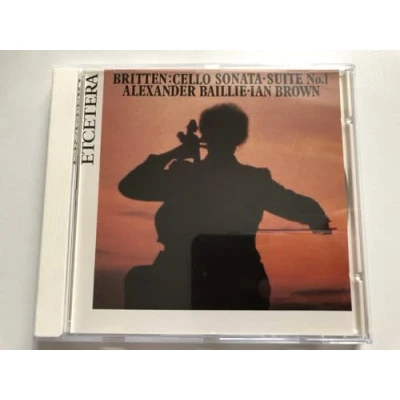 Afbeelding van Alexander Baillie &amp; ian Brown Britten: Cello Suites No.1 (CD)