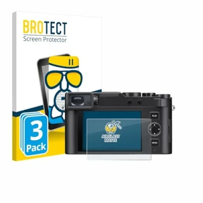 Afbeelding van BROTECT Antireflecterende Glas Screen Protector Mat voor Leica D Lux 8 (3 Stuks) Schermbeschermer [Beschermglas Folie niet Gehard Glas]
