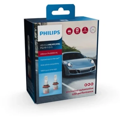 Afbeelding van Philips, Autolamp, Ultinon Pro9200 HL 11366U92X2 Ongeëvenaarde LED prestaties voor auto&#039;s (H11)