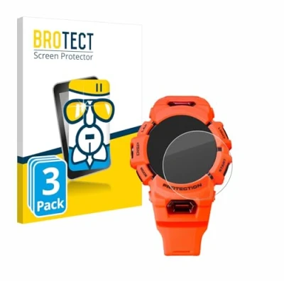 Afbeelding van BROTECT Screenprotector voor Casio G Shock GBA 900 Folie Beschermfolie Beschermglas transparant (3 Stuks)