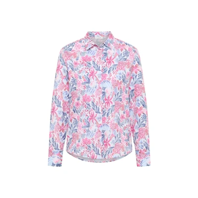 Afbeelding van Eterna Regular FIT Overhemd, Dames, Maat: 34, Aubergine