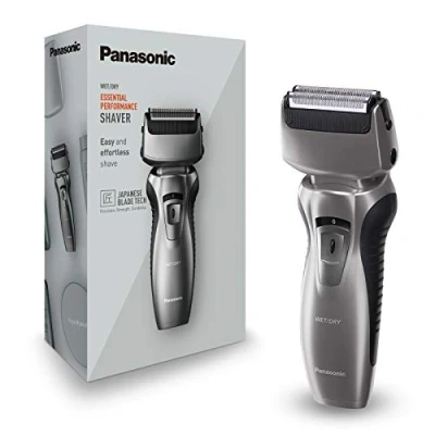 Afbeelding van Panasonic ES RW33 H503 nat/droog scheerapparaat, inclusief laadstation, 2 voudige scheerkop, nat &amp; droog zilver