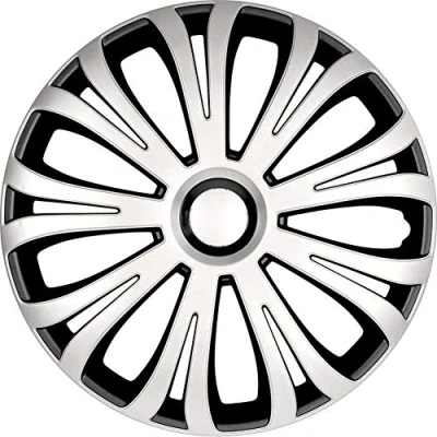 Afbeelding van AutoStyle 4 Delige Wieldoppenset Avera 14 inch zilver/zwart