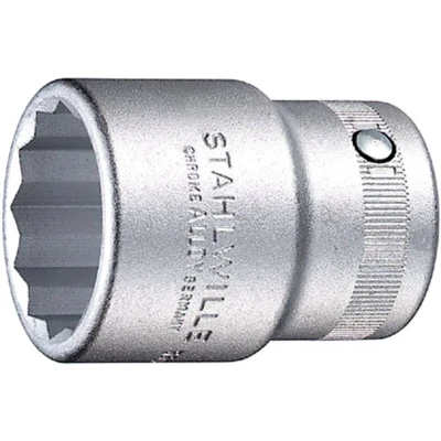 Afbeelding van Stahlwille 55 A 1 11/16 05410067 Dubbel zeskant Dopsleutelinzetstuk 3/4 (20 mm)