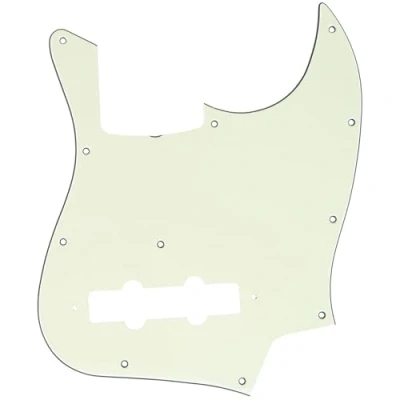 Afbeelding van Musiclily Pro 11 Schroefgaten J stijl Bas Slagplaat voor Fender Japan 4 snarige Jazz Bass, 3 laags Ivoor