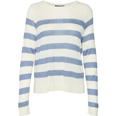 Afbeelding van Vero Moda Vmnova Oneck Trui birch, Dames, Maat: XS, Birch