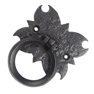 Afbeelding van Good in Style Ladegreep gietijzer &quot;Ring&quot; zwart