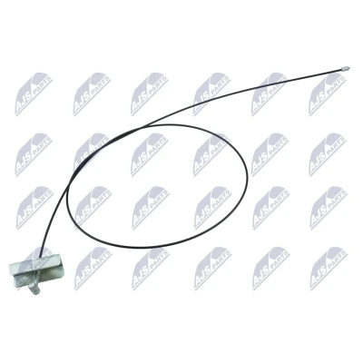 Afbeelding van NTY HLR PL 026 Handremkabel Midden OPEL: Vivaro A Van, Combi, RENAULT: TRAFIC 2 Kasten