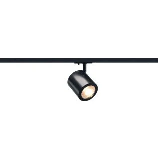 Afbeelding van Slv enola_c spot voor 1 fase hoogspanningsrail led 3000k zwart 55 incl adapter 1000711