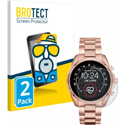 Afbeelding van BROTECT Antireflecterende schermbeschermer mat, Smartwatch beschermfolie, Grijs