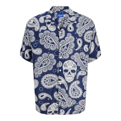 Afbeelding van Jack &amp; Jones Relaxed FIT Overhemd, Heren, Maat: XXL, Ocean cavern